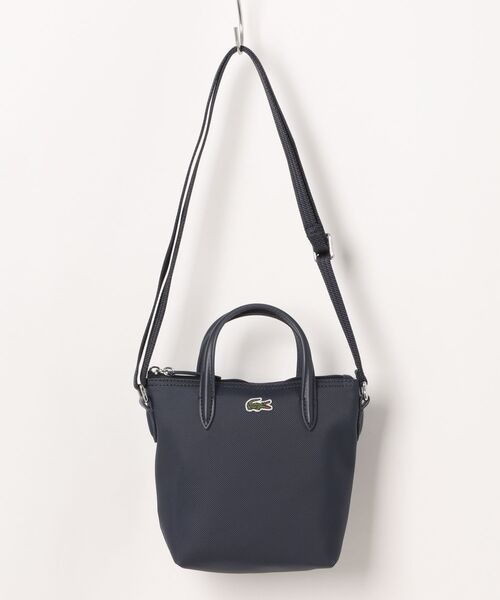 LACOSTE(ラコステ)の「《LACOSTE》CROSSOVER BAG NF2609PM(ショルダーバッグ・レディース・ブルー系その他/ブラック/ベージュ系その他・フリー)」の3枚目の写真