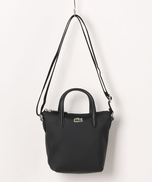 LACOSTE(ラコステ)の「《LACOSTE》CROSSOVER BAG NF2609PM(ショルダーバッグ・レディース・ブルー系その他/ブラック/ベージュ系その他・フリー)」の1枚目の写真