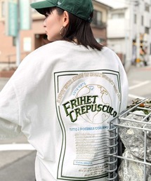 Java（ジャバ）の「《JaVaジャバコラボ》背中で語る。綿100%バックグラフィック刺繍Tシャツ(半袖)（Tシャツ/カットソー）」