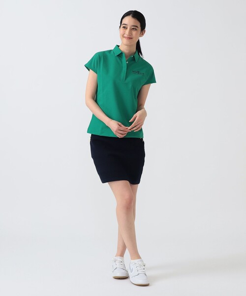 BEAMS GOLF（ビームスゴルフ）の「PURPLE LABEL / ケーブル ボーダー ニット スカート（スカート・レディース・ネイビー/ホワイト・LARGE/MEDIUM/SMALL）」の11枚目の写真