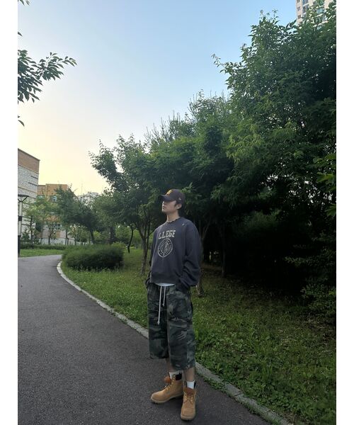 CLACO(クラコ)の「コットンカーペンターバミューダパンツ(カモ)(その他パンツ・メンズ・その他・FREE)」の7枚目の写真