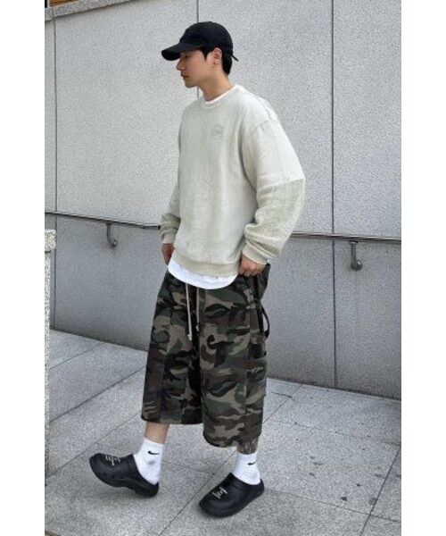 CLACO(クラコ)の「コットンカーペンターバミューダパンツ(カモ)(その他パンツ・メンズ・その他・FREE)」の8枚目の写真
