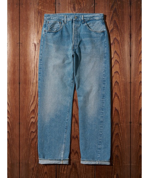 Levi's(リーバイス)の「Levi's/リーバイス LEVI'S(R) VINTAGE CLOTHING 1955 501(R) ORIGINAL ジーンズ ライトインディゴ(デニムパンツ・メンズ・インディゴブルー・W28 L32/W36 L32/W34 L32/W32 L32/W30 L32)」の5枚目の写真