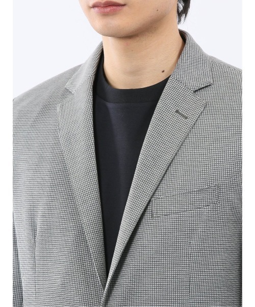 TAKA-Q（タカキュー）の「【ストレッチ 手洗い可能】タカキュー ポンチ 2ボタンジャケット ライトグレー(セットアップ可能)（スーツジャケット・メンズ・ライトグレー・3L/X-LARGE/LARGE/MEDIUM/S）」の8枚目の写真