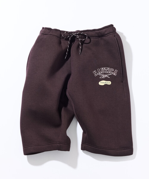 FREAK'S STORE(フリークスストア)の「Reebok × NAUTICA/リーボック × ノーティカ 【Exclusive】ボンディング カプリパンツ/ハーフパンツ(スウェットパンツ・レディース・ブラウン/ブラック/杢グレー・フリ-)」の13枚目の写真