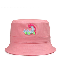 Monkey Flower（モンキーフラワー）の「女性ビッグウェーブバケットハット/MS0ACP06U ピンク（ハット）」