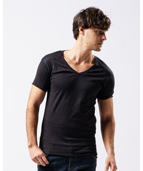 wjk（ダヴルジェイケイ）の「3 in pack-T S/S（Tシャツ/カットソー・メンズ・ホワイト/ブラック・SMALL/X-LARGE/MEDIUM/LARGE）」の14枚目の写真