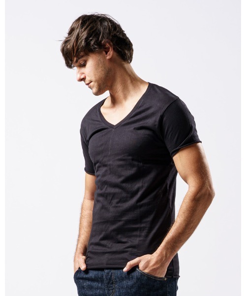 wjk（ダヴルジェイケイ）の「3 in pack-T S/S（Tシャツ/カットソー・メンズ・ホワイト/ブラック・SMALL/X-LARGE/MEDIUM/LARGE）」の15枚目の写真