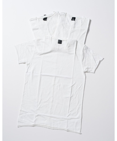wjk（ダヴルジェイケイ）の「3 in pack-T S/S（Tシャツ/カットソー・メンズ・ホワイト/ブラック・SMALL/X-LARGE/MEDIUM/LARGE）」の20枚目の写真