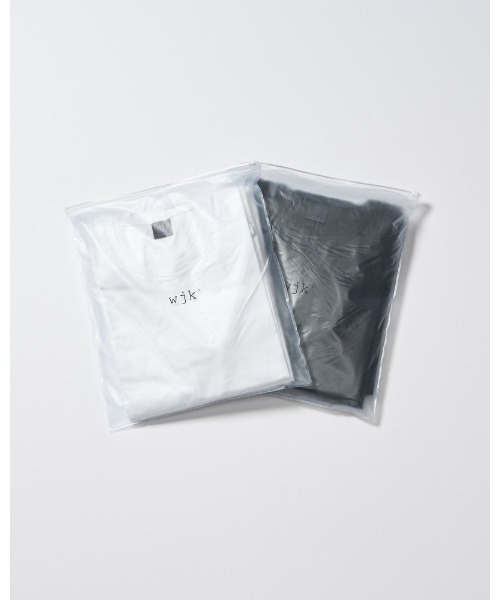 wjk（ダヴルジェイケイ）の「3 in pack-T S/S（Tシャツ/カットソー・メンズ・ホワイト/ブラック・SMALL/X-LARGE/MEDIUM/LARGE）」の18枚目の写真