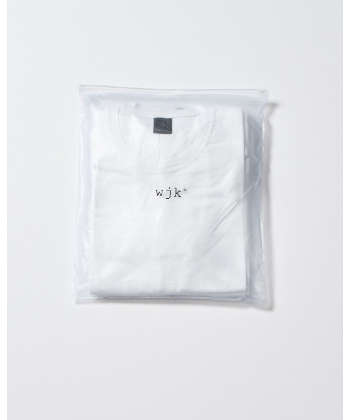 wjk（ダヴルジェイケイ）の「3 in pack-T S/S（Tシャツ/カットソー・メンズ・ホワイト/ブラック・SMALL/X-LARGE/MEDIUM/LARGE）」の19枚目の写真