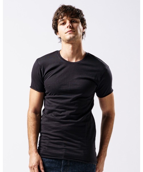 wjk（ダヴルジェイケイ）の「3 in pack-T S/S（Tシャツ/カットソー・メンズ・ホワイト/ブラック・SMALL/X-LARGE/MEDIUM/LARGE）」の7枚目の写真