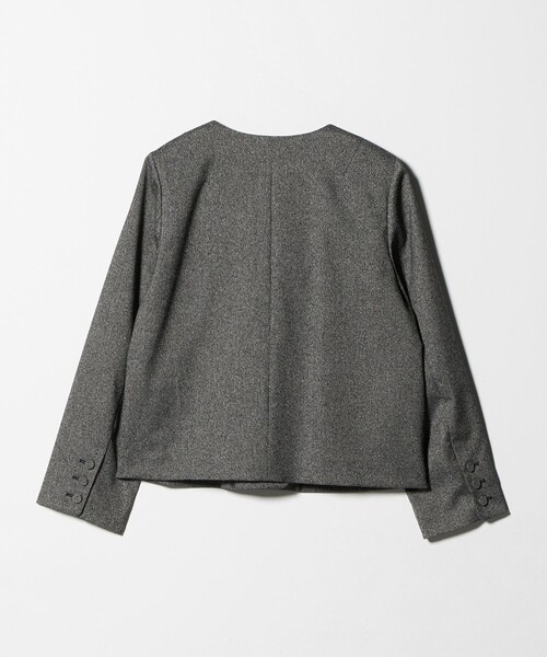 BEAUTY&YOUTH UNITED ARROWS（ビューティーアンドユースユナイテッドアローズ）の「ツイードライク ノーカラージャケット（ノーカラージャケット・レディース・ブラック/その他1・S/XS/M）」の21枚目の写真