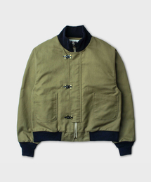VDR（ブイディアール）の「NAVY DECK HOOK JACKET [Military Camp]（MA-1）」