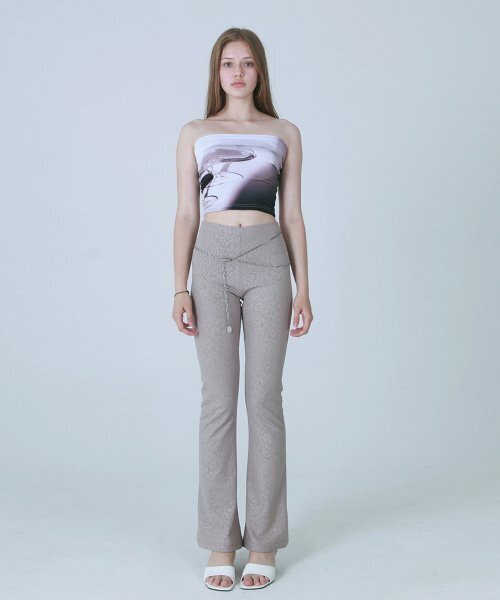 ASSAY（アッセイ）の「PAISLEY BELL BOTTOM PANTS [BEIGE]（その他パンツ・レディース・その他・FREE）」の2枚目の写真