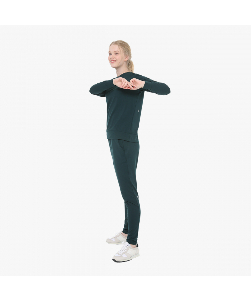 MO SPORTS（モースポーツ）の「モソフトパンツ レディース (グリーン)（スウェットパンツ・レディース・その他・S/M）」の3枚目の写真