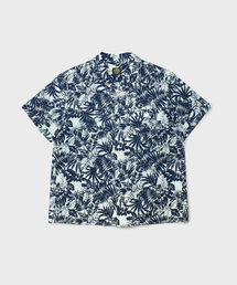 BOTANICAL HAWAIIAN SHIRTS [Bigwave Indigo]