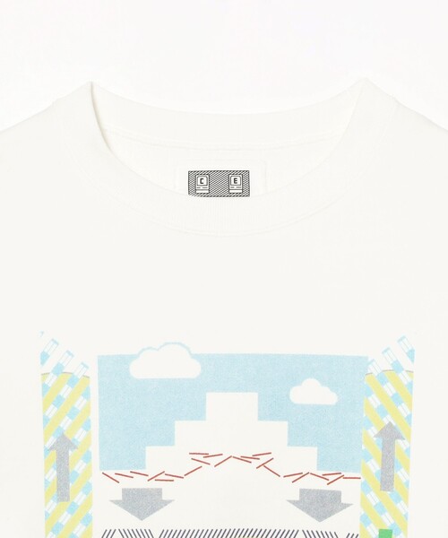 C.E(シーイー)の「C.E / AS Objects from shapes CREW NECK(スウェット・メンズ・ホワイト・XL/L/M)」の3枚目の写真