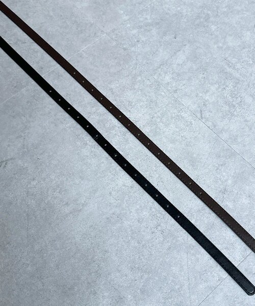 Thevon（ゼボン）の「変形バックルベルト（ベルト・レディース・ブラック/ブラウン・FREE）」の16枚目の写真