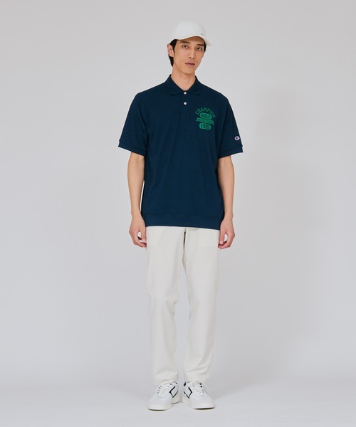 Champion Golf（チャンピオンゴルフ）の「【Champion/チャンピオン】メンズ GOLF ショートスリーブポロシャツ（ポロシャツ・メンズ・ネイビー/ブラック/オフホワイト・X-LARGE/LARGE/MEDIUM）」の7枚目の写真