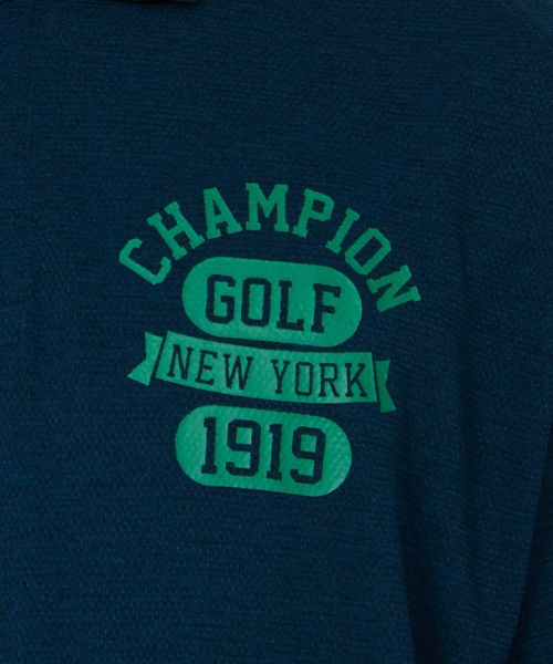 Champion Golf（チャンピオンゴルフ）の「【Champion/チャンピオン】メンズ GOLF ショートスリーブポロシャツ（ポロシャツ・メンズ・ネイビー/ブラック/オフホワイト・X-LARGE/LARGE/MEDIUM）」の5枚目の写真