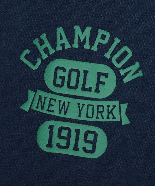 Champion Golf（チャンピオンゴルフ）の「【Champion/チャンピオン】メンズ GOLF ショートスリーブポロシャツ（ポロシャツ・メンズ・ネイビー/ブラック/オフホワイト・X-LARGE/LARGE/MEDIUM）」の11枚目の写真