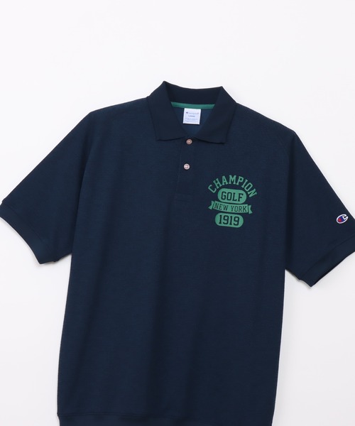 Champion Golf（チャンピオンゴルフ）の「【Champion/チャンピオン】メンズ GOLF ショートスリーブポロシャツ（ポロシャツ・メンズ・ネイビー/ブラック/オフホワイト・X-LARGE/LARGE/MEDIUM）」の12枚目の写真