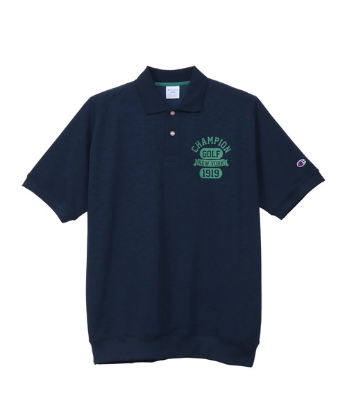 Champion Golf（チャンピオンゴルフ）の「【Champion/チャンピオン】メンズ GOLF ショートスリーブポロシャツ（ポロシャツ・メンズ・ネイビー/ブラック/オフホワイト・X-LARGE/LARGE/MEDIUM）」の10枚目の写真