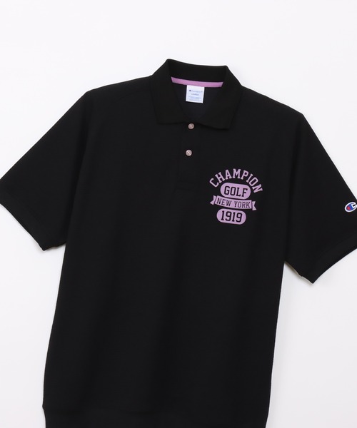 Champion Golf（チャンピオンゴルフ）の「【Champion/チャンピオン】メンズ GOLF ショートスリーブポロシャツ（ポロシャツ・メンズ・ネイビー/ブラック/オフホワイト・X-LARGE/LARGE/MEDIUM）」の16枚目の写真