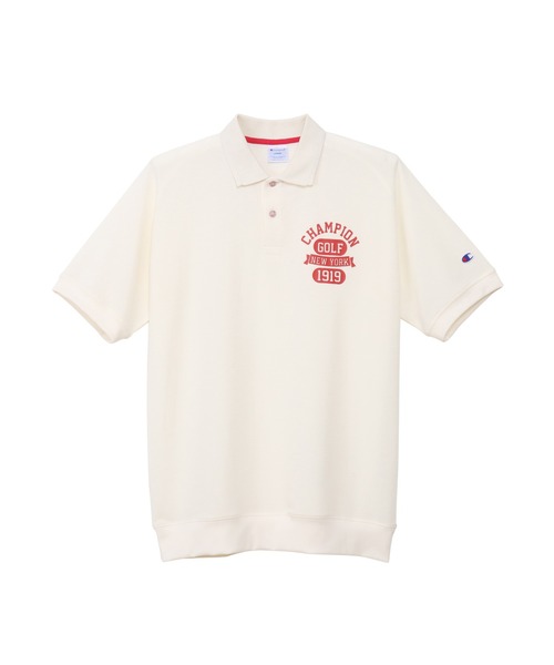 Champion Golf（チャンピオンゴルフ）の「【Champion/チャンピオン】メンズ GOLF ショートスリーブポロシャツ（ポロシャツ・メンズ・ネイビー/ブラック/オフホワイト・X-LARGE/LARGE/MEDIUM）」の20枚目の写真