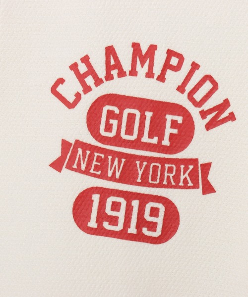 Champion Golf（チャンピオンゴルフ）の「【Champion/チャンピオン】メンズ GOLF ショートスリーブポロシャツ（ポロシャツ・メンズ・ネイビー/ブラック/オフホワイト・X-LARGE/LARGE/MEDIUM）」の21枚目の写真