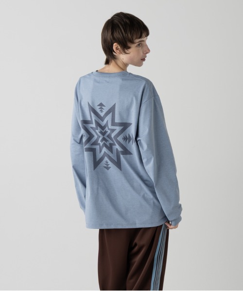 PENDLETON（ペンドルトン）の「バックプリント・L/S・ティ（Tシャツ/カットソー・メンズ・オフホワイト/ピンク系その他/カーキ/ブラック/ブルーグレー・SMALL/MEDIUM/LARGE/X-LARGE）」の4枚目の写真