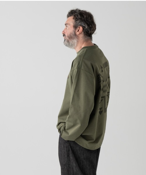 PENDLETON（ペンドルトン）の「バックプリント・L/S・ティ（Tシャツ/カットソー・メンズ・オフホワイト/ピンク系その他/カーキ/ブラック/ブルーグレー・SMALL/MEDIUM/LARGE/X-LARGE）」の6枚目の写真