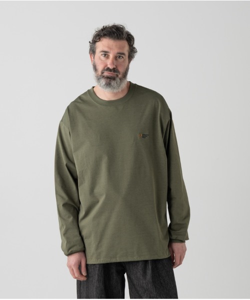 PENDLETON（ペンドルトン）の「バックプリント・L/S・ティ（Tシャツ/カットソー・メンズ・オフホワイト/ピンク系その他/カーキ/ブラック/ブルーグレー・SMALL/MEDIUM/LARGE/X-LARGE）」の12枚目の写真