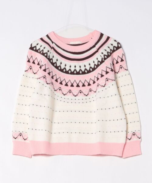 frunco(フランコ)の「【ZOZOTOWN限定】パステルカラーノルディックプルオーバー(ニット/セーター・レディース・ピンク/ブルー・FREE)」の20枚目の写真