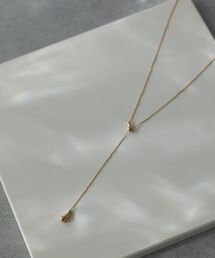 YECCA VECCA | ドロップパーツスライドラリエット(ネックレス)