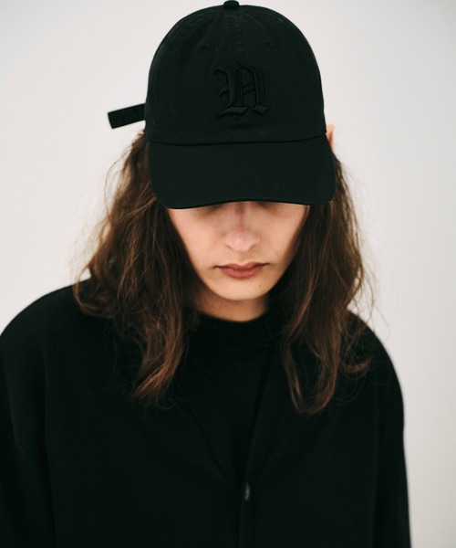 NOISE MAKER（ノイズメーカー）の「フリーフォームNロゴ立体刺繍キャップ（キャップ・レディース・ベージュ/ホワイト/ブラック/グレー・FREE）」の11枚目の写真