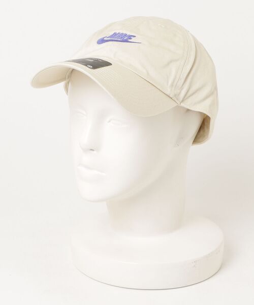 NIKE(ナイキ)の「NIKE Club CB FUT WSH L Cap FB5368(キャップ・メンズ・ホワイト/ブルー/ネイビー/ブラック/ベージュ・ONE SIZE)」の3枚目の写真