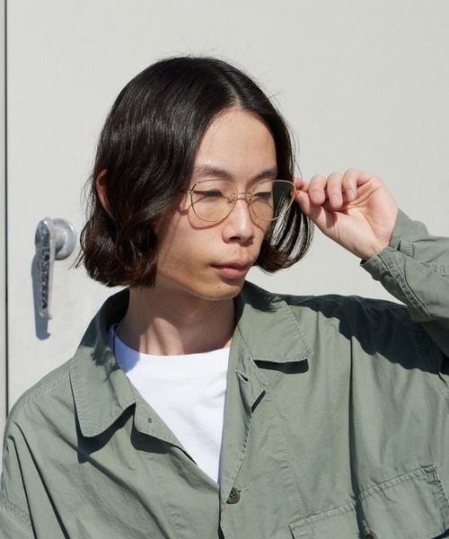 AIM(エイム)の「aim/エイム aloe バタフライシェイプ メガネ クリアレンズ 2026年春夏(メガネ・レディース・シルバー/ゴールド・FREE)」の1枚目の写真