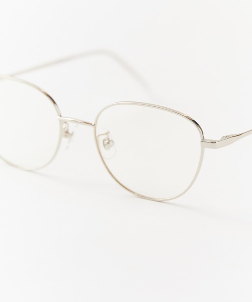 AIM(エイム)の「aim/エイム aloe バタフライシェイプ メガネ クリアレンズ 2026年春夏(メガネ・レディース・シルバー/ゴールド・FREE)」の10枚目の写真