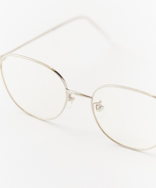 AIM(エイム)の「aim/エイム aloe バタフライシェイプ メガネ クリアレンズ 2026年春夏(メガネ・レディース・シルバー/ゴールド・FREE)」の9枚目の写真
