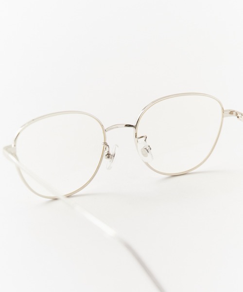 AIM(エイム)の「aim/エイム aloe バタフライシェイプ メガネ クリアレンズ 2026年春夏(メガネ・レディース・シルバー/ゴールド・FREE)」の8枚目の写真