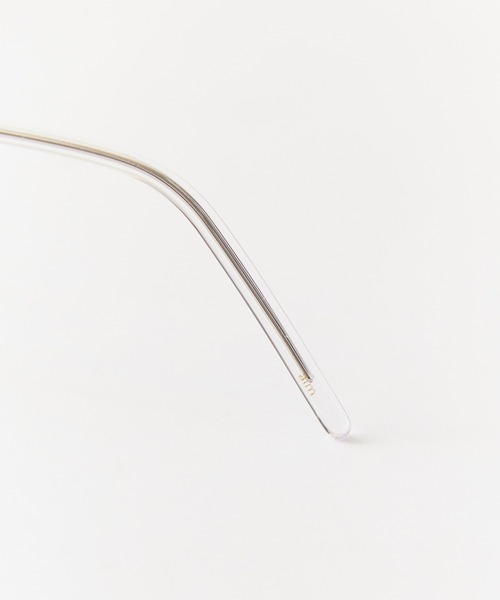 AIM(エイム)の「aim/エイム aloe バタフライシェイプ メガネ クリアレンズ 2026年春夏(メガネ・レディース・シルバー/ゴールド・FREE)」の6枚目の写真