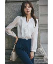 スキッパー」に該当するシャツ/ブラウス（フリル）ファッション通販