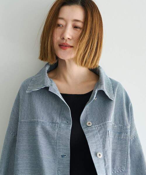 Editt by YECCA VECCA（エディットバイイェッカヴェッカ）の「2wayインバーテッドジャケット（デニムジャケット・レディース・その他・FREE）」の19枚目の写真