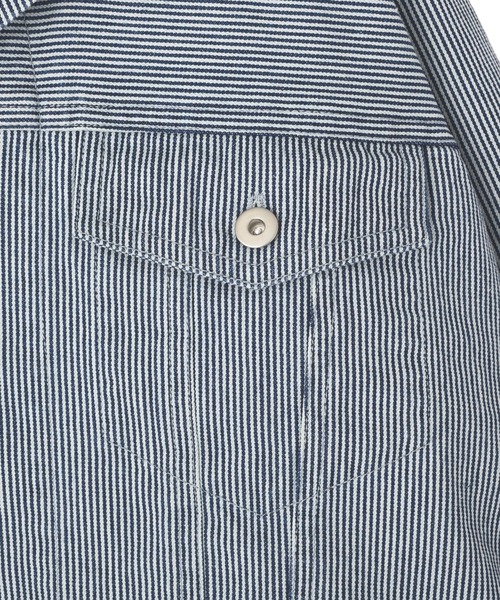 Editt by YECCA VECCA（エディットバイイェッカヴェッカ）の「2wayインバーテッドジャケット（デニムジャケット・レディース・その他・FREE）」の9枚目の写真