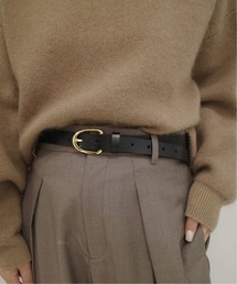 SLOBE IENA | 《追加8》SLOBE ラウンドバックルレザーベルト(ベルト)