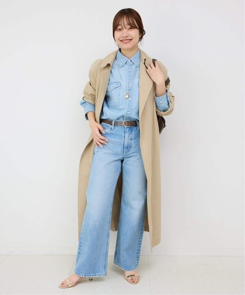 SLOBE IENA(スローブイエナ)の「《追加8》SLOBE ラウンドバックルレザーベルト(ベルト・レディース・ブラック/ブラウン・FREE)」の10枚目の写真