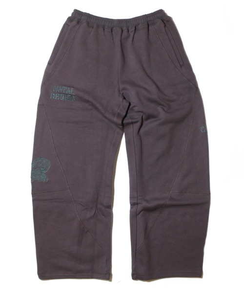 NATAL DESIGN(ネイタルデザイン)の「CURVY SWEATPANTS 3D(スウェットパンツ・メンズ・パープル/チョコ/オリーブ・MEDIUM/LARGE/X-LARGE)」の7枚目の写真