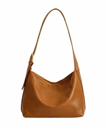 DEVICE（デバイス）の「DEVICE PU ゴールドファスナー ショルダーバッグ（ショルダーバッグ）」